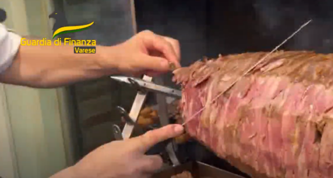 Kebabbaro non dichiara alla Agenzia delle entrate 246 scontrini