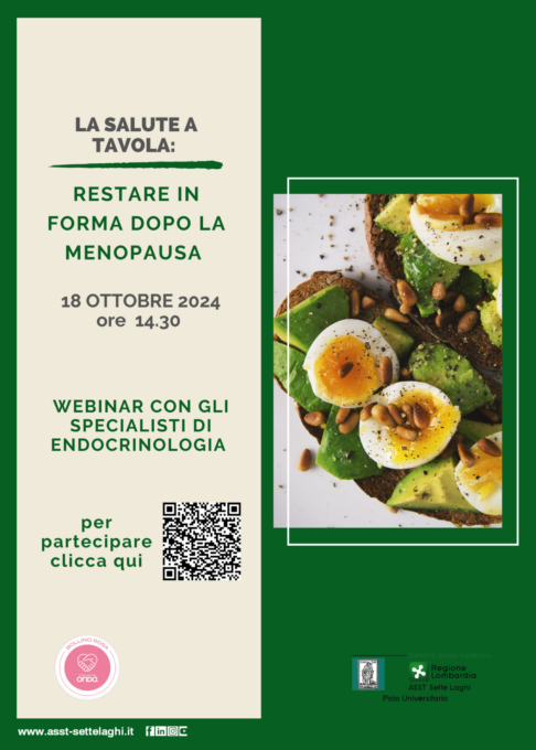 Webinar con Sette Laghi e ONDa per l’Open Day Menopausa