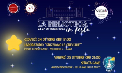 Biblioteca in festa a Solaro