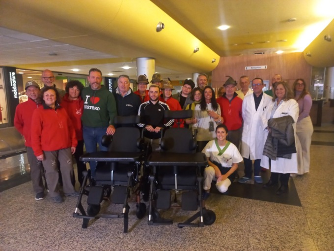 Da alpini e Sestero due bascule per la Terapia Intensiva della Sette Laghi