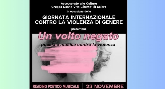 Un volto negato, poesia e musica contro la violenza