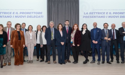 La neorettrice dell'Insubria ha presentato i suoi quattordici delegati