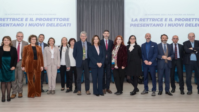 La neorettrice dell’Insubria ha presentato i suoi quattordici delegati