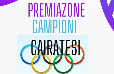 Appello ai campioni locali: il Comune di Cairate premia lo sport