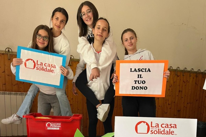 Scuole e Casa della Città Solidale alleate per chi ha bisogno
