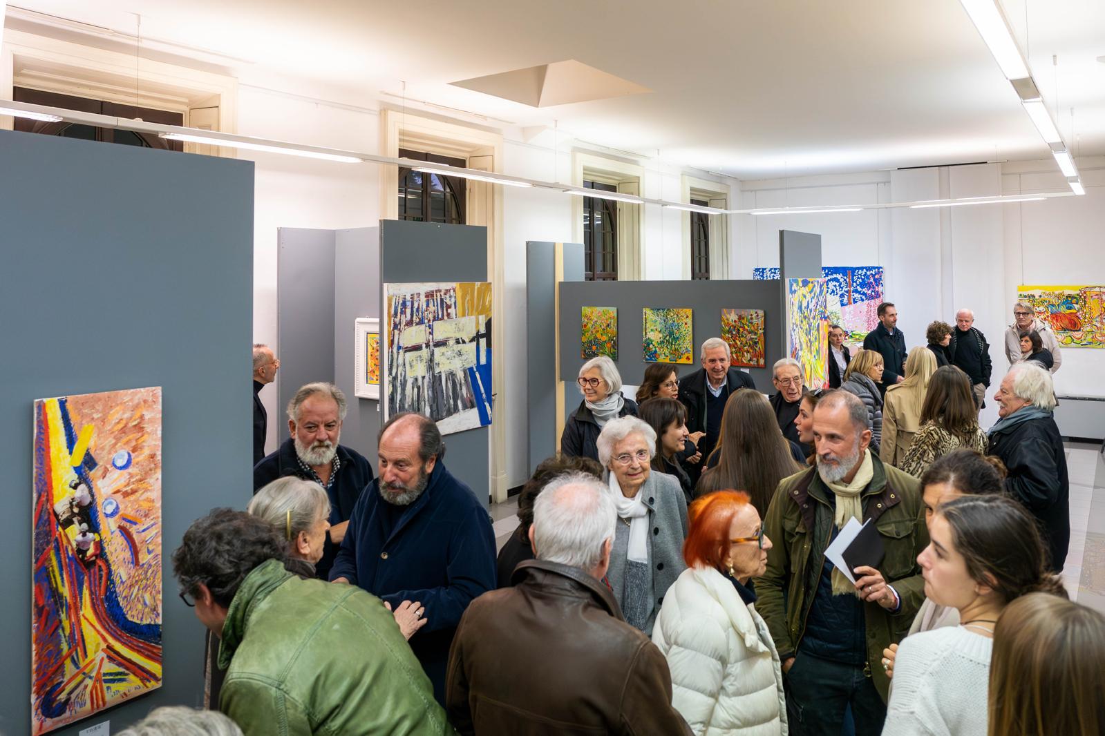 Inaugurazione mostra Alberto Pensa