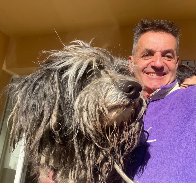 Ritrovata dopo 10 giorni la cagnolona che era dispersa in montagna