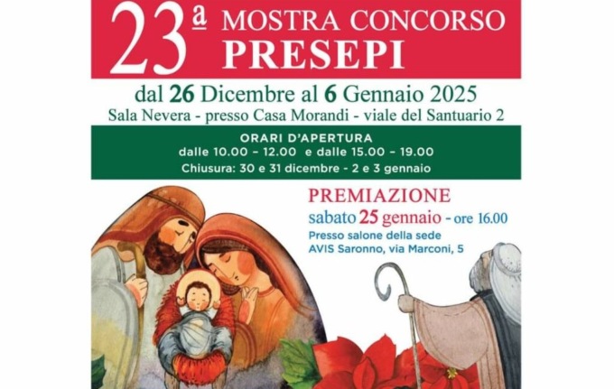 Torna la mostra concorso di presepi di Avis