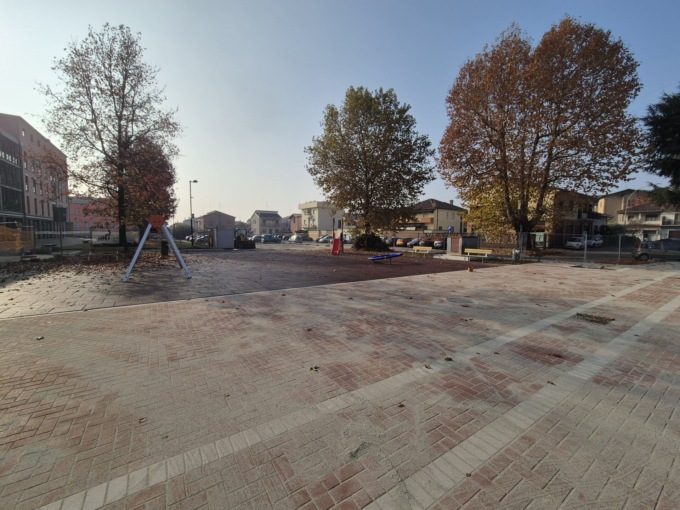 Piazza Grandi è ormai pronta