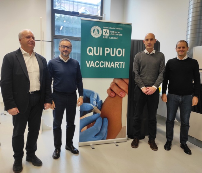 Asst Lariana e Como Next a braccetto contro l’influenza