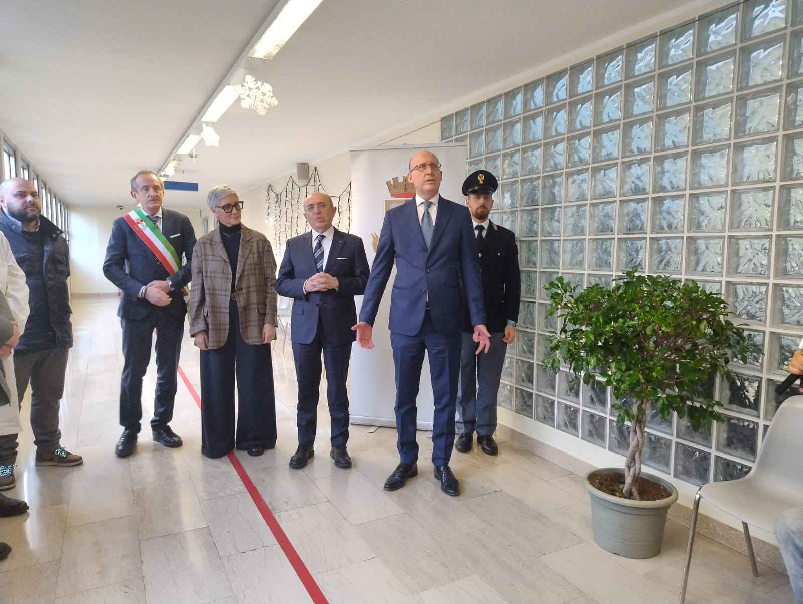 inaugurazione presidio ospedaliero polizia Busto arsizio