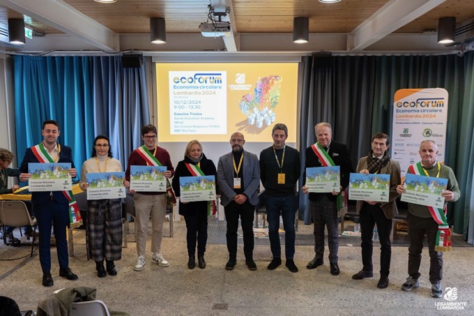 Solaro premiato come Comune riciclone 2024
