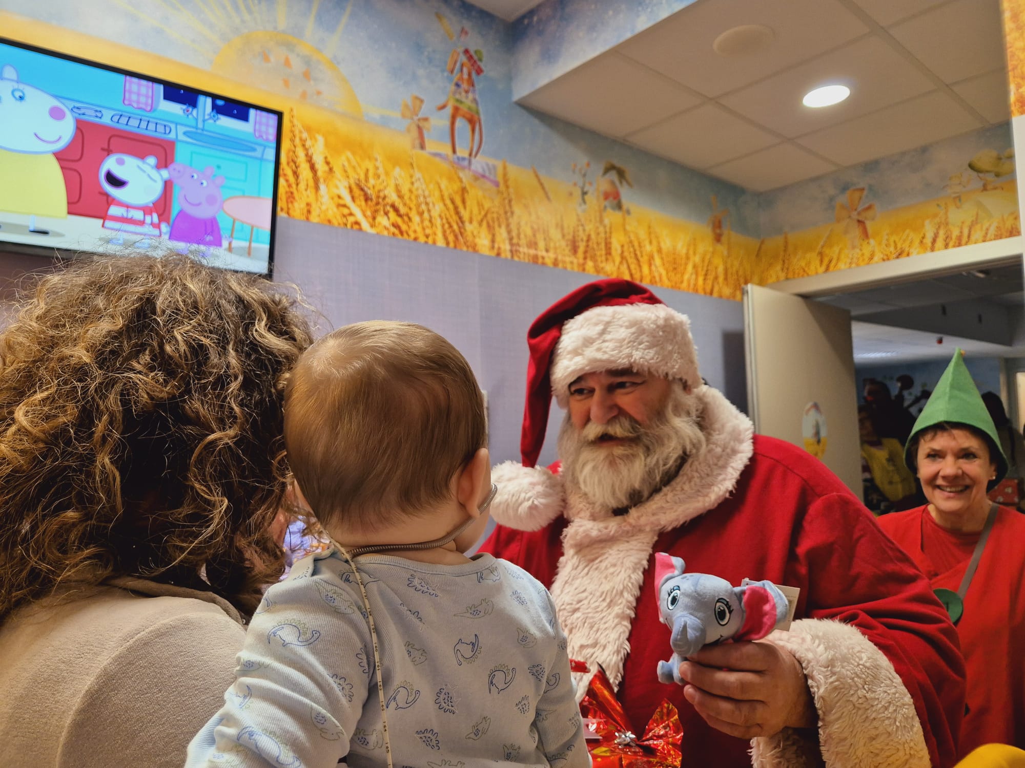 Ospedale Del Ponte iniziativa per Natale Ponte del Sorriso