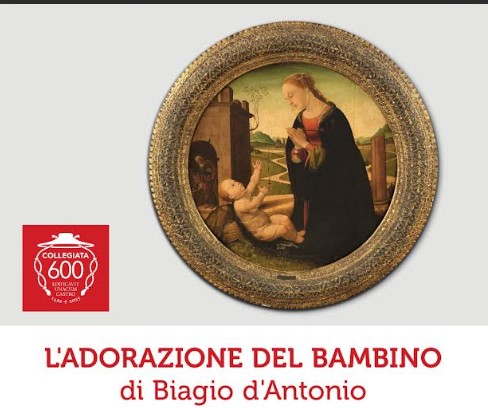 In Collegiata la mostra “L’Adorazione del Bambino di Biagio d’Antonio”