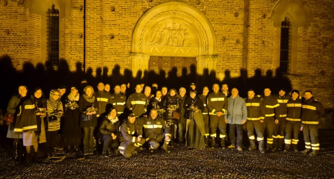 Tradate ha celebrato i cinque anni del distaccamento dei Vigili del Fuoco