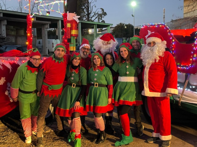 iniziativa di natale del gruppo abc