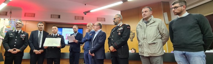 Il Comune omaggia il vicebrigadiere Cina