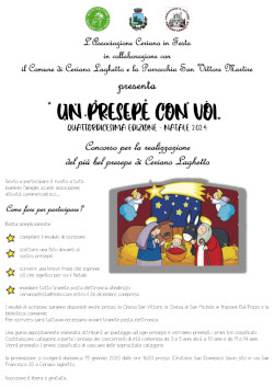 Il concorso “Un presepe con voi” sbarca a Ceriano Laghetto