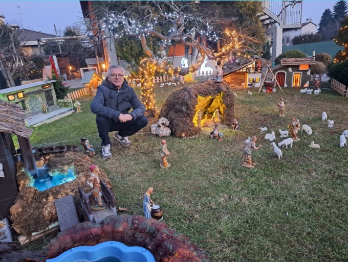 In via Sacro Monte la meraviglia del presepe