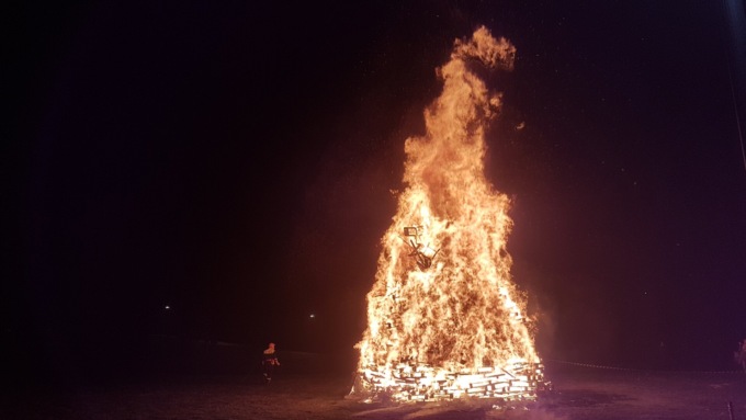 Questa sera il Falò di Sant’Antonio a Venegono