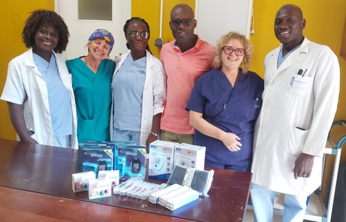 L'”esperienza del cuore” di due ex infermiere del Galmarini nell’ospedale di Bissau