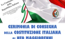 Durante la festa patronale a Castellanza la  consegna della Costituzione ai neo maggiorenni