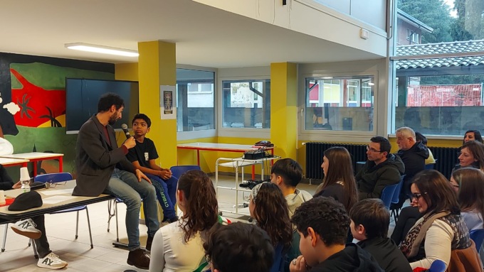 incontro a venegono con dario levantino