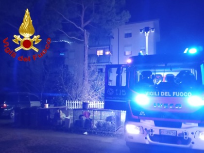 Incendio scantinato a Cairate