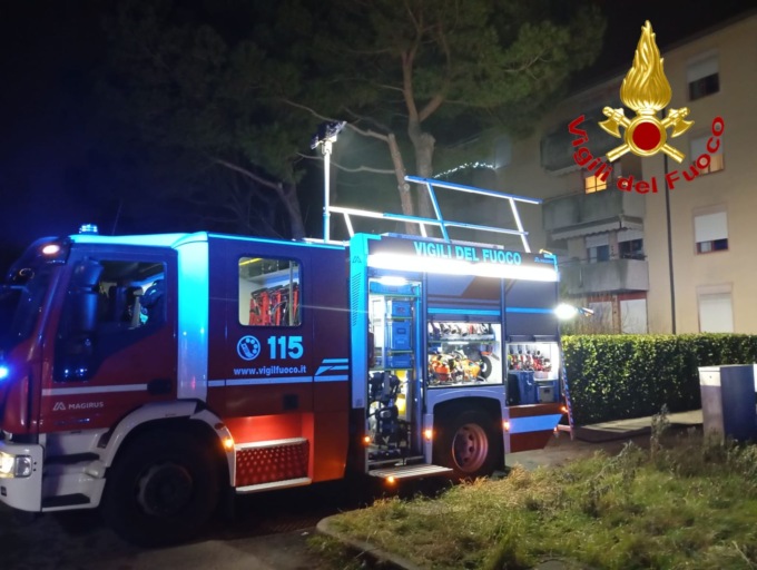 Paura per un incendio in via San Giacomo