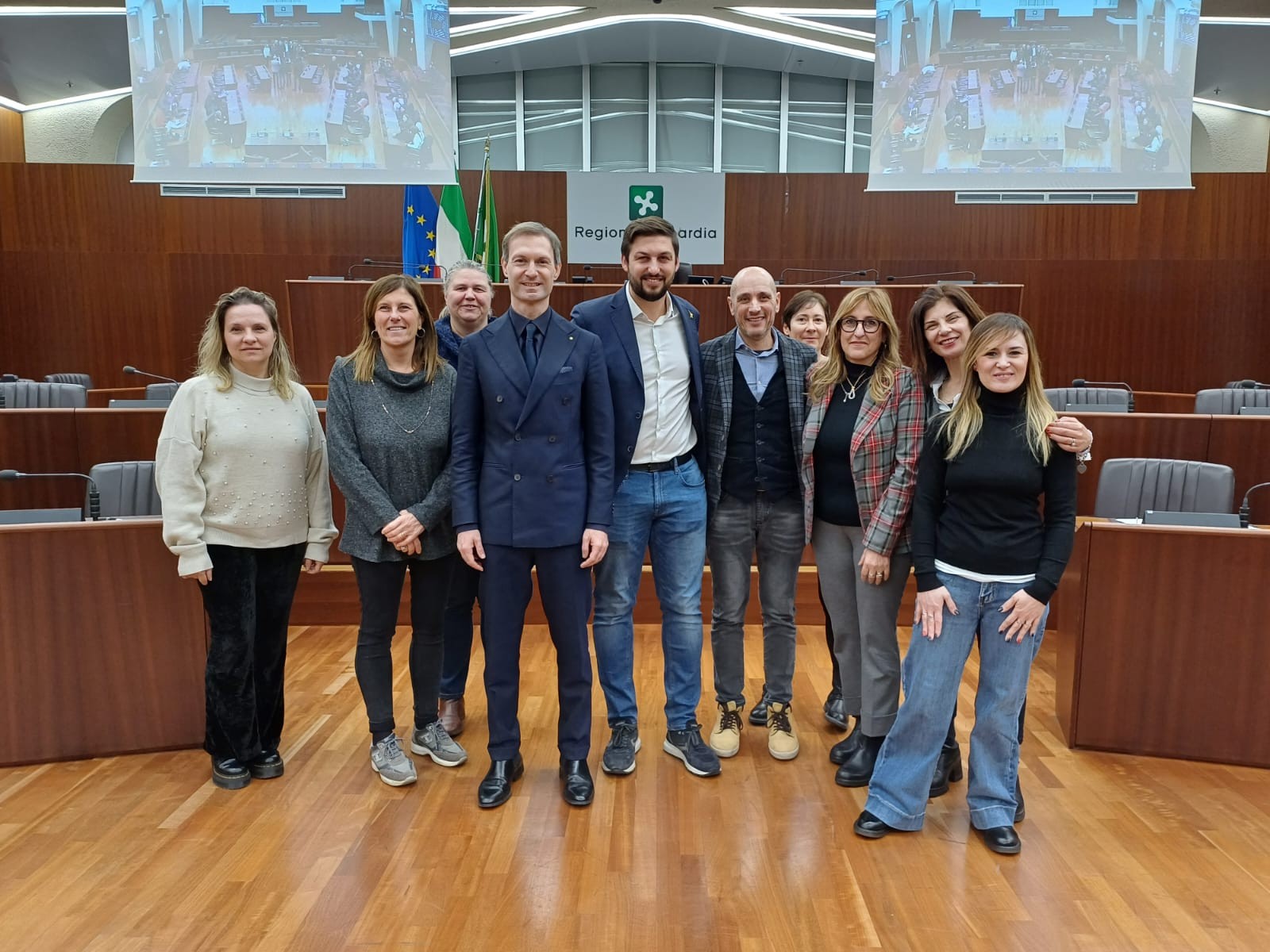 Studenti Orsoline saronno Palazzo Pirelli