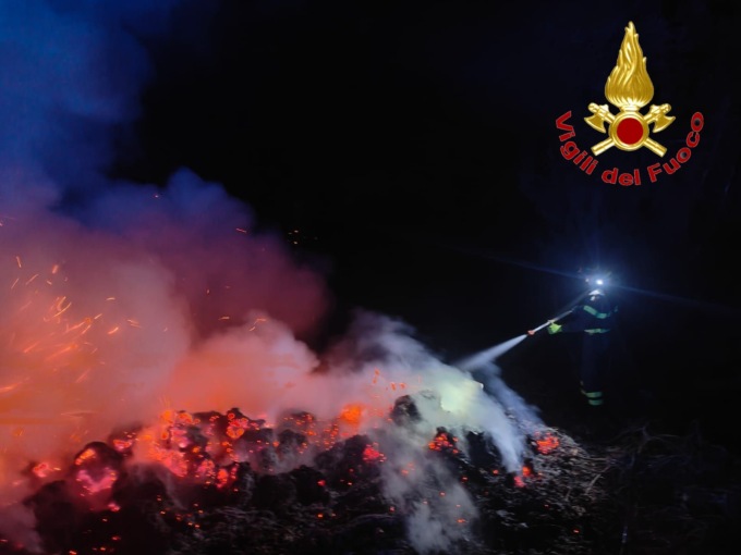 Interventi vigili del fuoco nella notte di capodanno