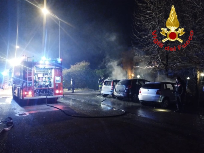 Interventi vigili del fuoco nella notte di capodanno