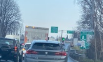 Lunghe code in Autostrada per un incidente