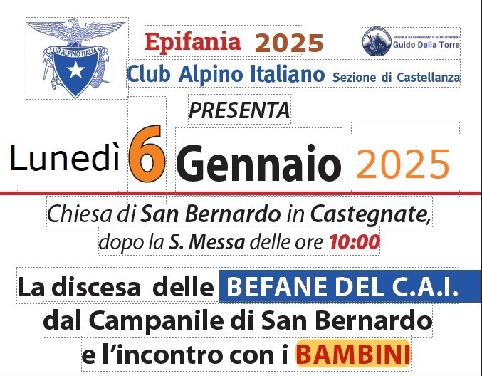 Le Befane scendono dal campanile