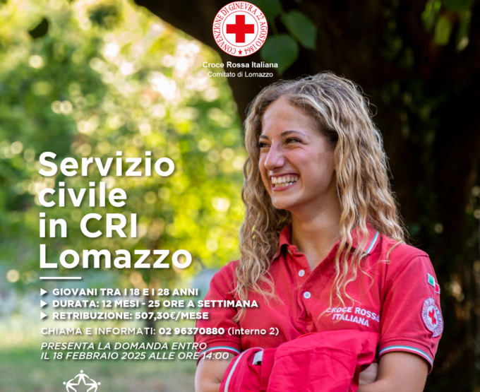 Servizio civile con la Cri di Lomazzo