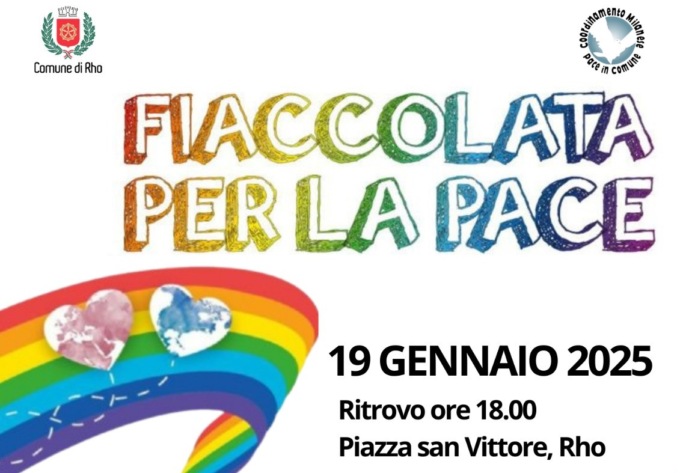 Solaro partecipa alla Fiaccolata per la pace