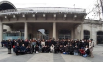 Le classi di terza media di Castellanza in visita al Memoriale della Shoah