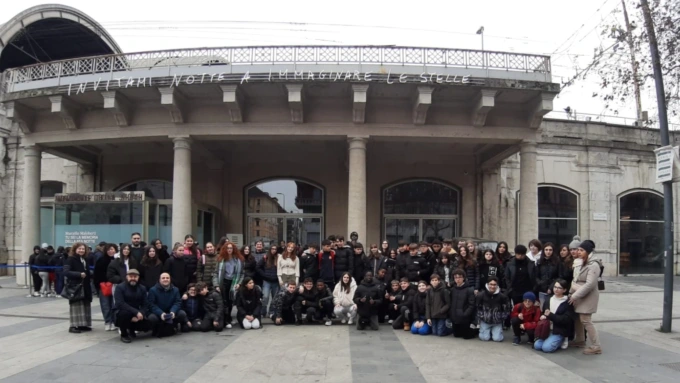 Le classi di terza media di Castellanza in visita al Memoriale della Shoah