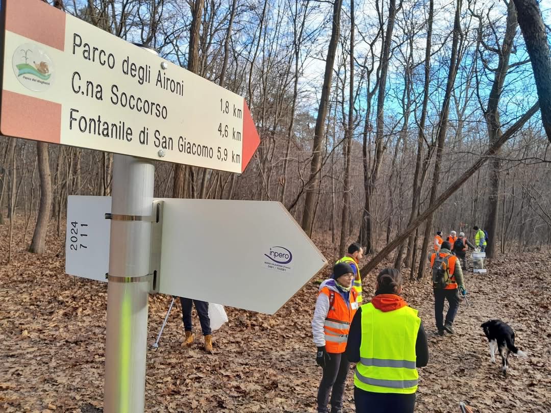 gerenzano boschi parco mughetti adotta un sentiero rifiuti