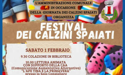 Festival dei calzini spaiati, tanti appuntamenti a Marnate