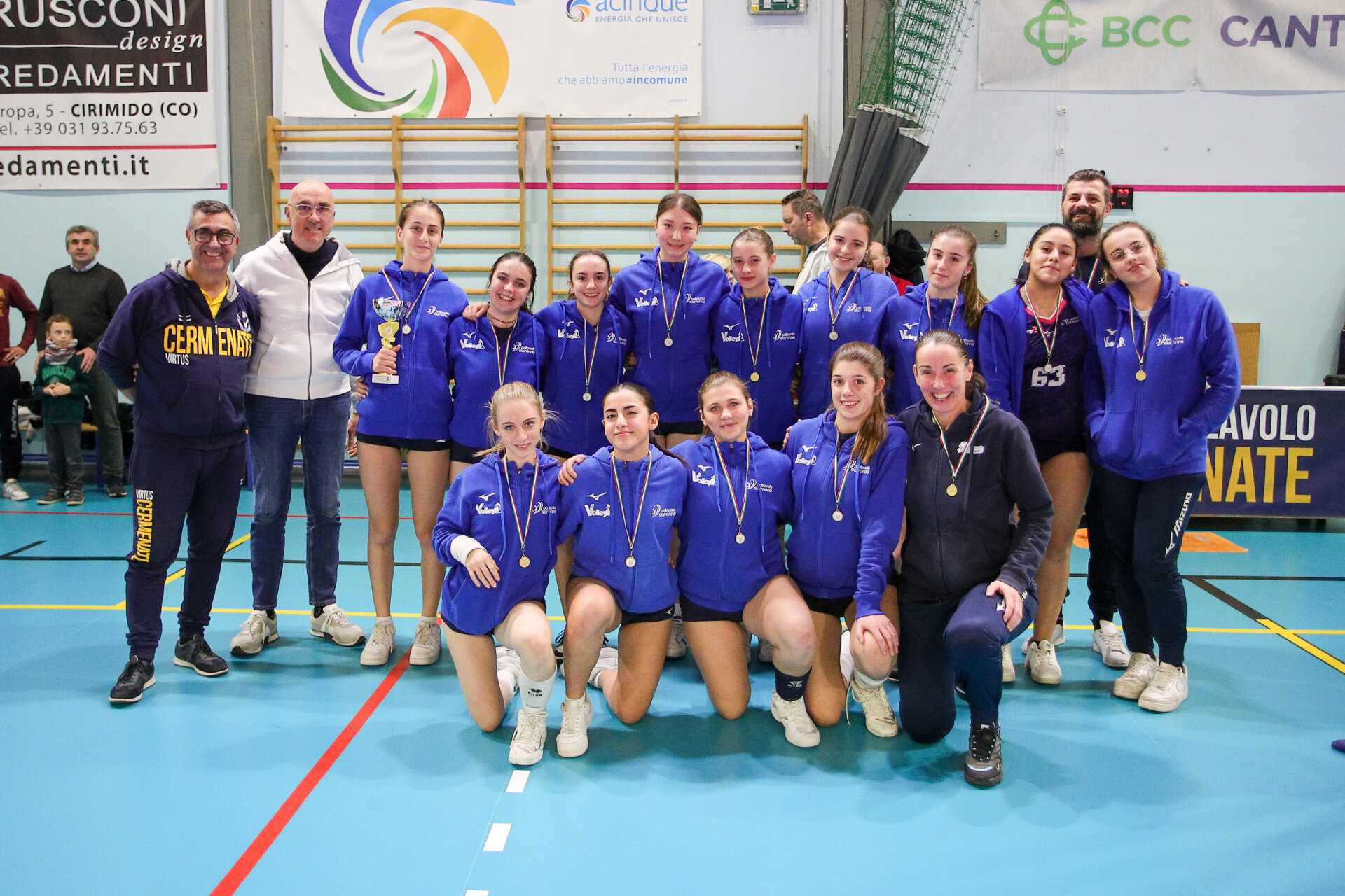 1^ WINTER CUP 50 Quadrangolare per formazioni Under 16 e Under 18 Femminile