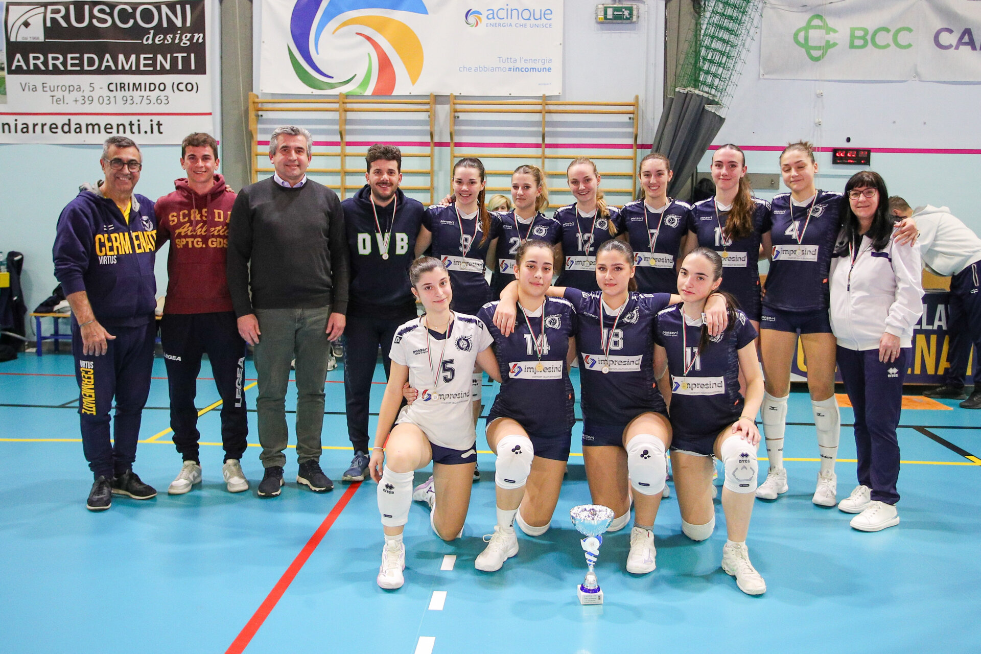 1^ WINTER CUP 50 Quadrangolare per formazioni Under 16 e Under 18 Femminile