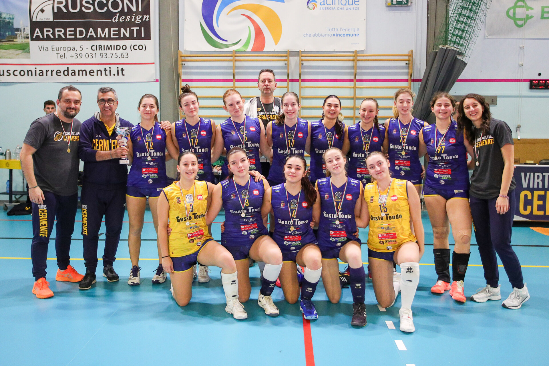 1^ WINTER CUP 50 Quadrangolare per formazioni Under 16 e Under 18 Femminile