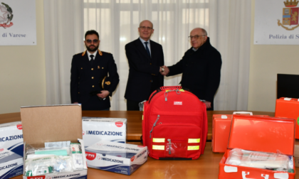 Donazione di Federfarma alla Questura di Varese