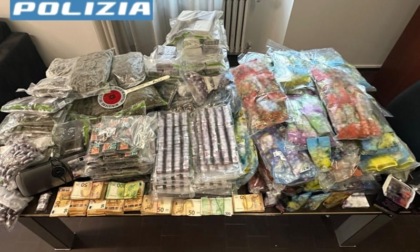 Saronno, più di 84 chili di droga e 46mila euro: due arresti