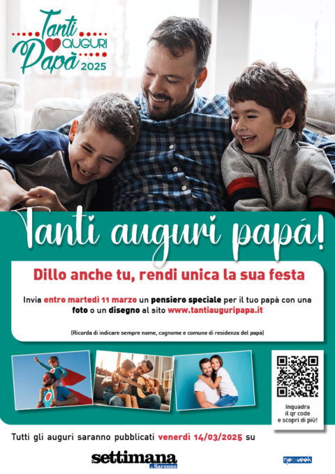 Una sorpresa emozionante per fare gli auguri ai papà