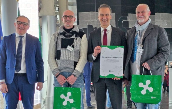 riconoscimento regione tipografia caregnato di gerenzano