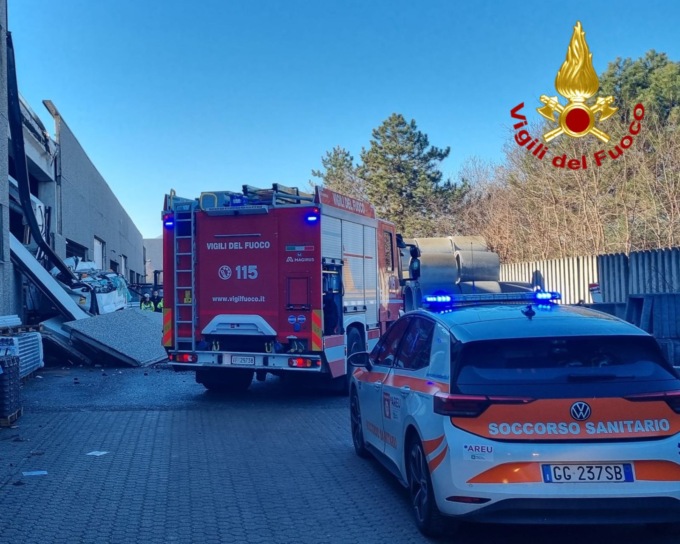 incidente sul lavoro busto arsizio