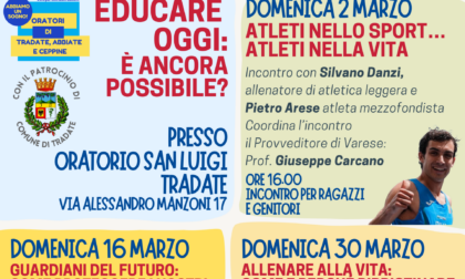 Sport, bullismo, educazione: incontri in oratorio a Tradate