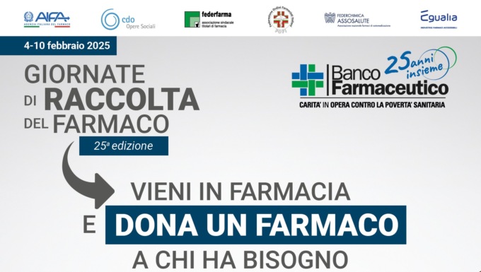 Giornate di raccolta del farmaco: ecco dove donare